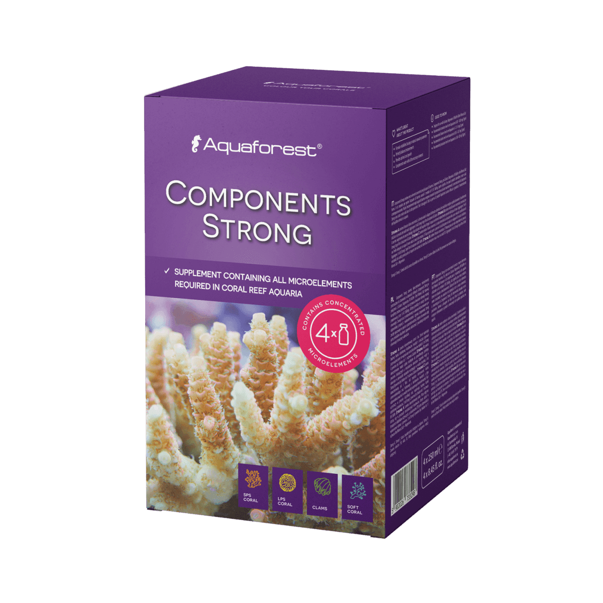 Aquaforest Components Strong 4 x 250 ML