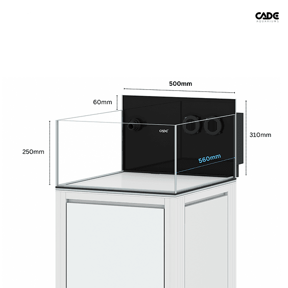 CADE Reef X + Caddy 560 - Aquamarine Aquaristic - 