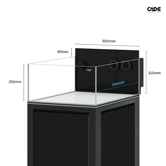 CADE Reef X + Caddy 700 - Aquamarine Aquaristic - 