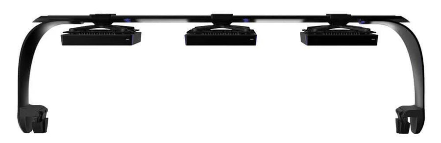 Ecotech Marine RMS Multi Rail 52cm anodized aluminium mounting rail for Radion XR15 and XR30 LED reef aquarium lighting systems.