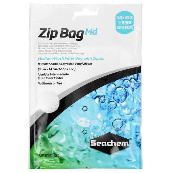 Seachem Zip Bag Medium Mesh 12.5 x 5