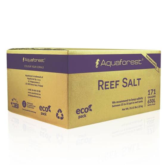 Aquaforest Reef Salt 25kg Per Box