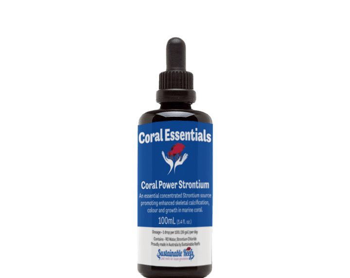 Coral Essentials Power Strontium 100mL - Aquamarine Aquaristic - 